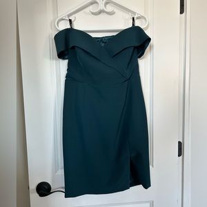 Bardot off-the-shoulder dress